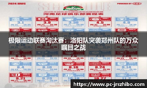 极限运动联赛淘汰赛:洛阳队突袭郑州队的万众瞩目之战